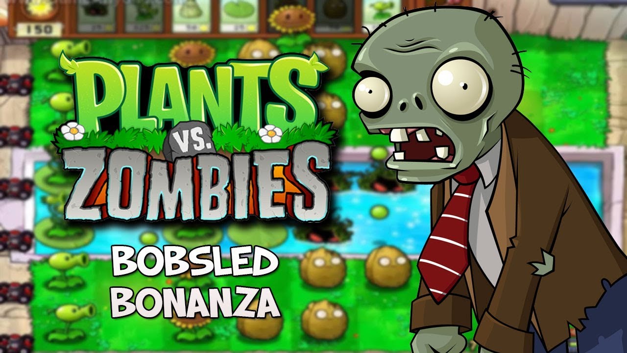 Plants Vs Zombies| How to beat Bobsled Bonanza