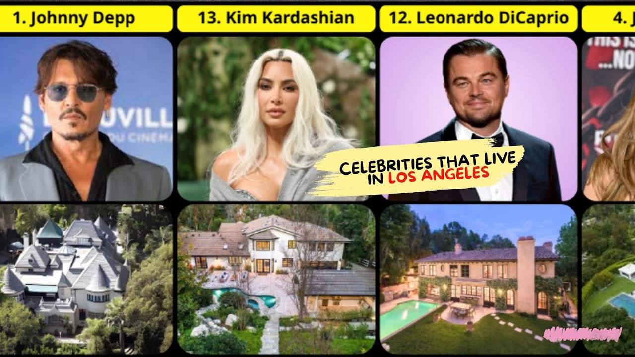Top 20 Celebrities That Live in Los Angeles