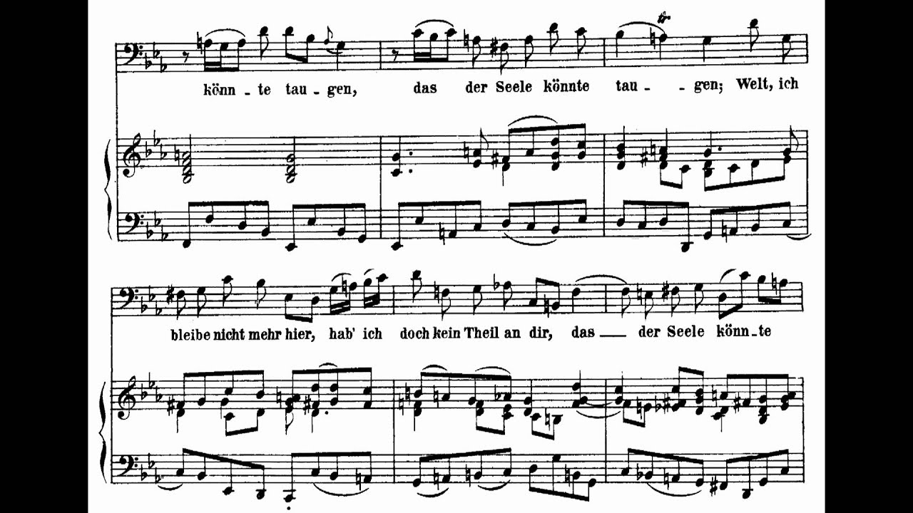 Bach BWV 82-3 Schlummert ein, ihr matten Augen