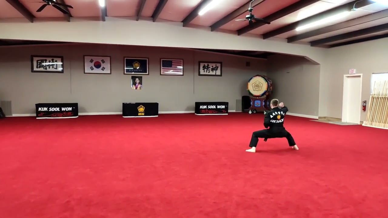 A training day at Kuk Sool Won's HQ in Texas/ Magnolia before CEP starts for 3 days.