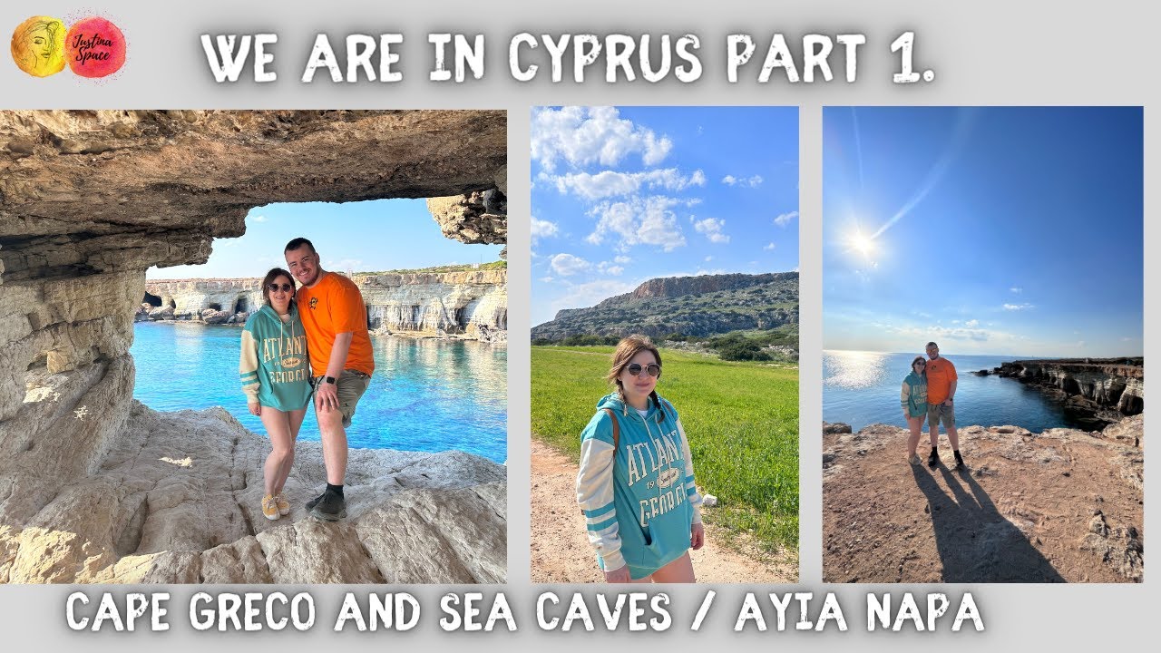 We are in Cyprus part 1.  Cape Greco and Sea Caves - Ayia Napa.