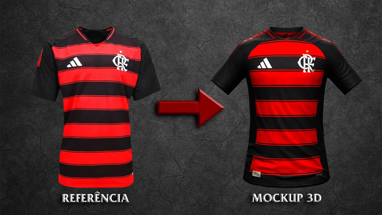 COMO FAZER MOCKUP 3D DE QUALQUER CAMISA!
