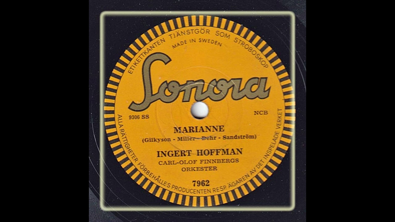 INGERT HOFFMAN - MARIANNE
