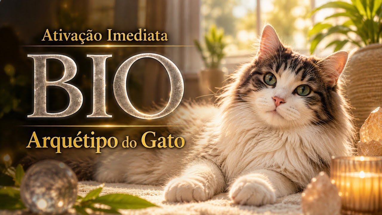 ARQUÉTIPO DO GATO 🐈‍⬛✨ Ative o Mistério, a Intuição e o Magnetismo