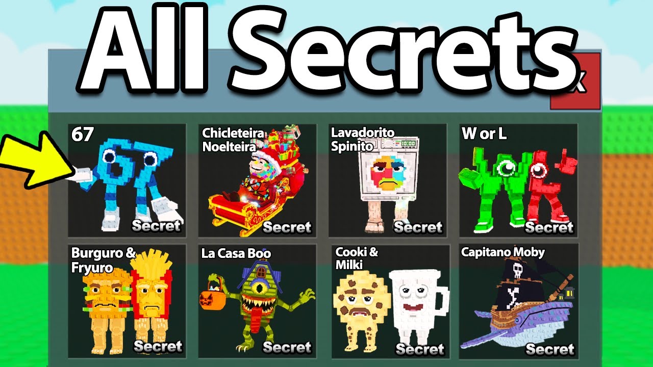 Getting Every Secret Brainrot in 10 Hours!