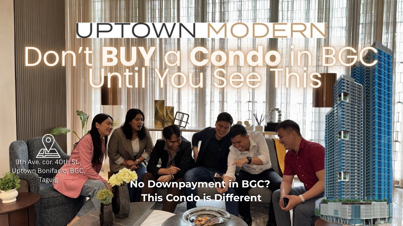 Dont BUY a CONDO Until You See This | Uptown Modern | Pre-selling BGC Condo