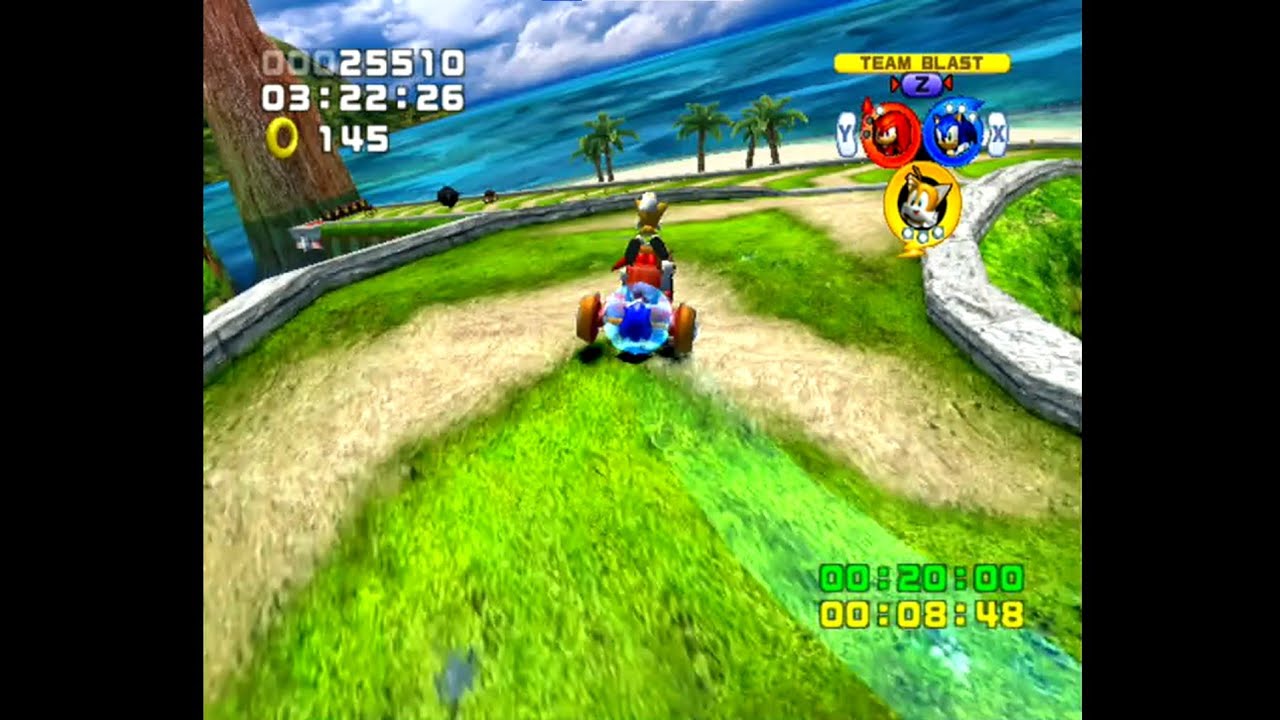 Sonic Heroes (GCN) – Super Hard Mode – Seaside Hill – 84,160 points (raw score)