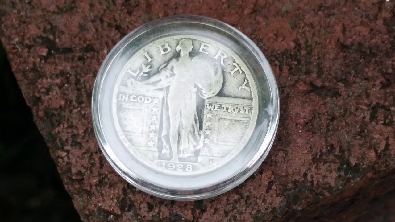 1928 STANDING LIBERTY QUARTER! 90% SILVER!!