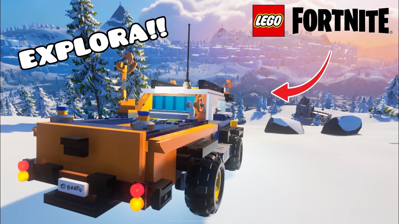 Increíble VEHÍCULO de EXPLORACIÓN para LEGO FORTNITE ODYSSEY | video TUTORIAL #legofortnite #lego 