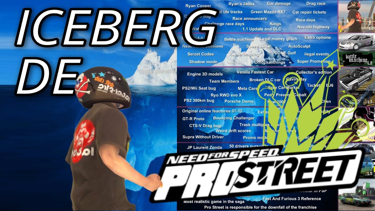 Iceberg de Need For Speed Pro Street | En español |
