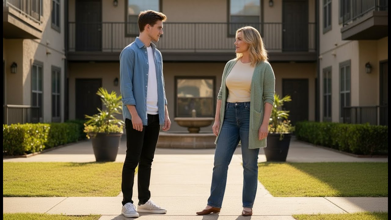 My Landlady Said I Made Her Nervous — She Didn’t Step Back When I Moved Closer