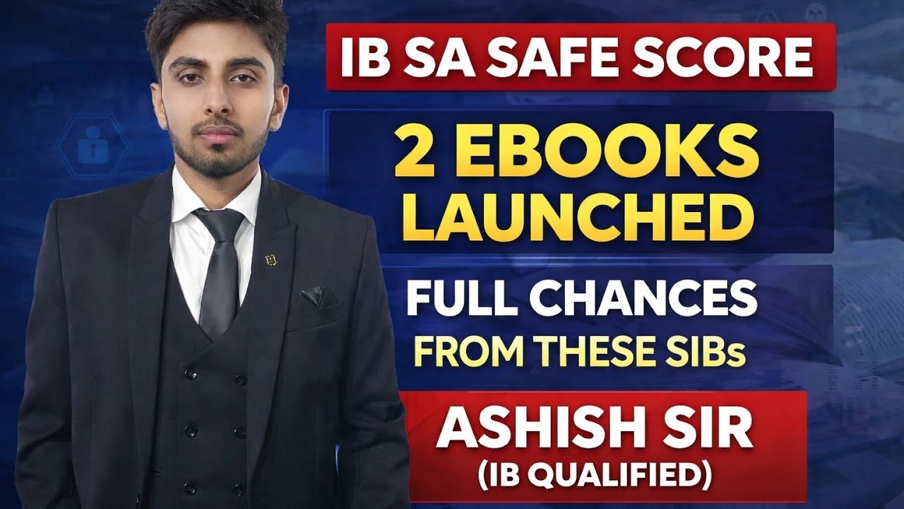 IB SA SAFE SCORE- EASY SIBS FOR SELECTION! TARGET TIER 2 AND INTERVIEW! GIVE YOUR BEST  #ib #ibexam 