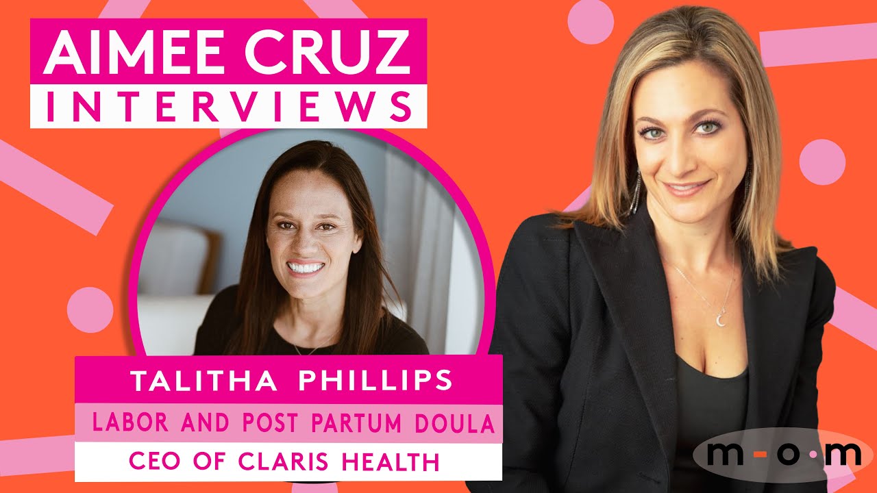 Aimee Cruz Talks Pregnancy and Baby to Talitha Phillips, CEO Claris Health and Doula to Celebrities