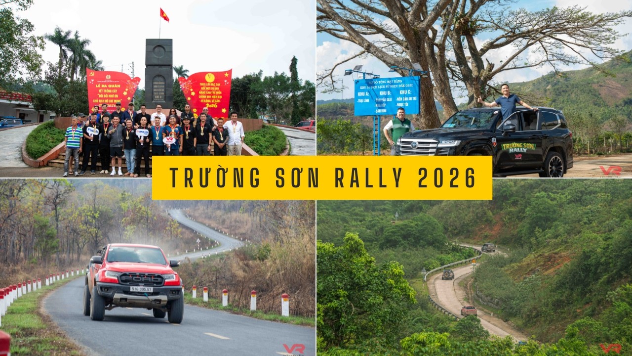 Trường Sơn Rally 2026 | 1.900 cây số khám phá cung đường biên giới Việt Nam đến cột mốc KM số 0