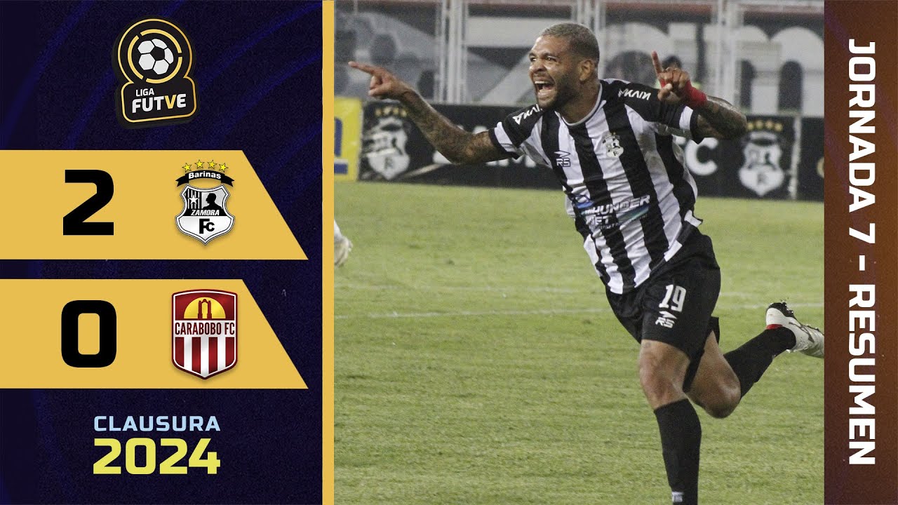 Zamora no le falló a su gente en La Carolina | Zamora vs. Carabobo | Jornada 7  | VenezuelaEsFUTVE