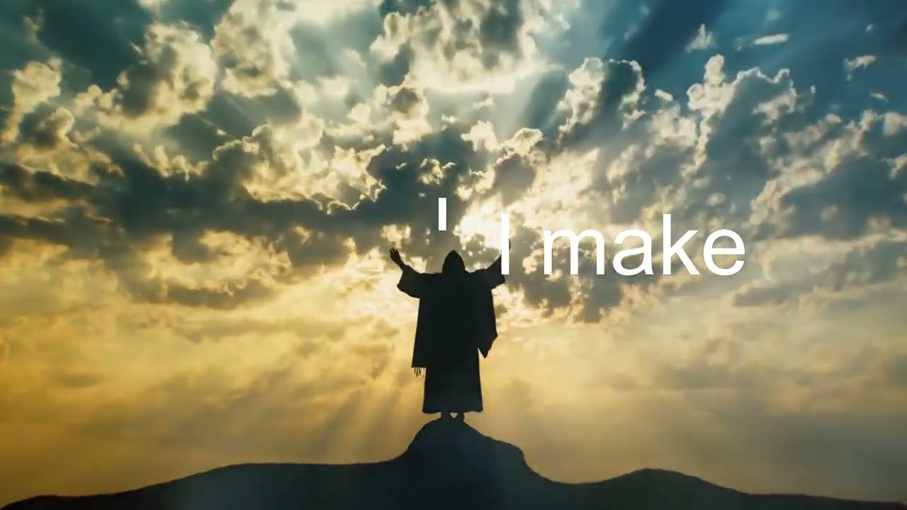 I saw Jesus When i prayed last night