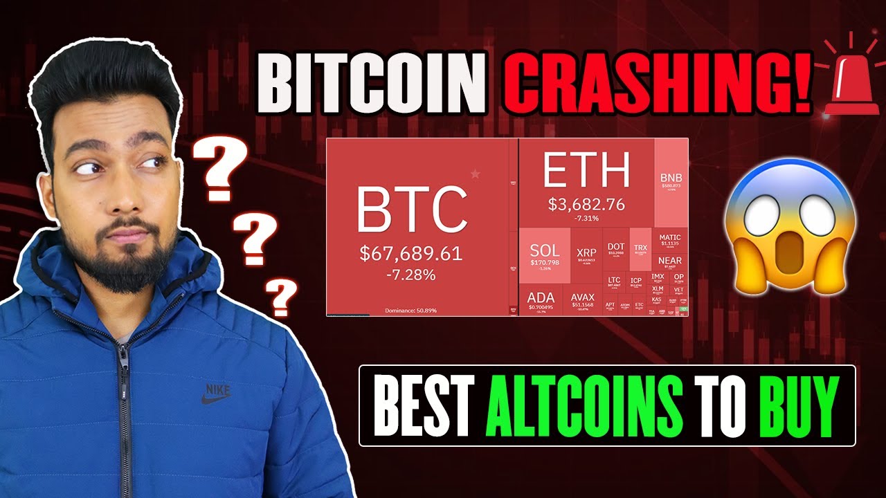 Bitcoin crashing⚠️ what altcoins you can buy in dip ?