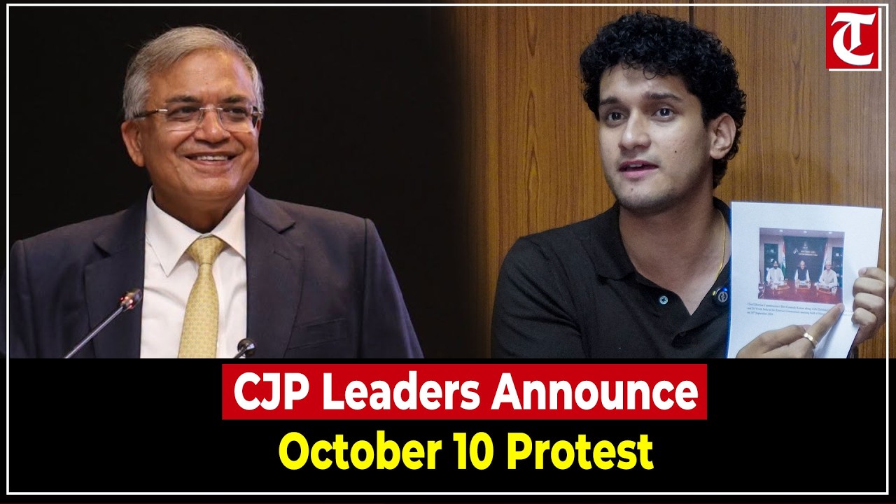 CJP&rsquo;s Saurav Das Alleges Leaders May Be Arrested Ahead Of October 10 Protest