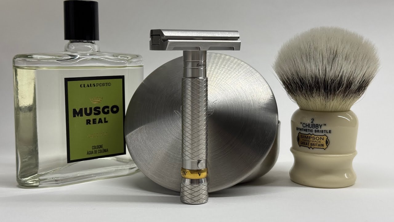 ⚜️Rocnel Sailor⚜️Musgo Real Classic Scent Shaving Soap & Cologne⚜️Simpson Chubby II