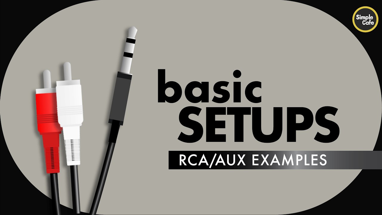 Как использовать кабели RCA-Aux (множество примеров)