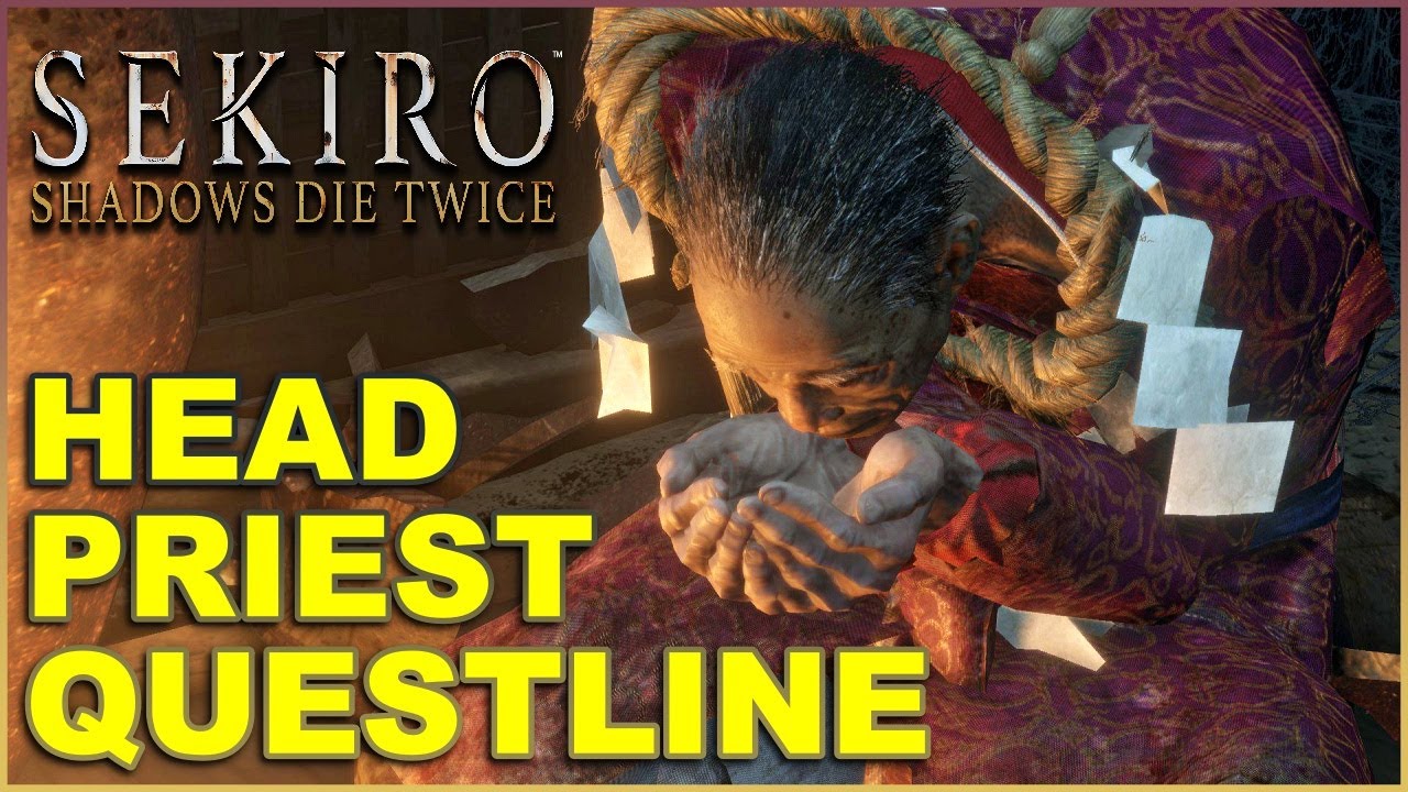 SEKIRO Shadows Die Twice - HEAD PRIEST OF MIBU VILLAGE QUESTLINE