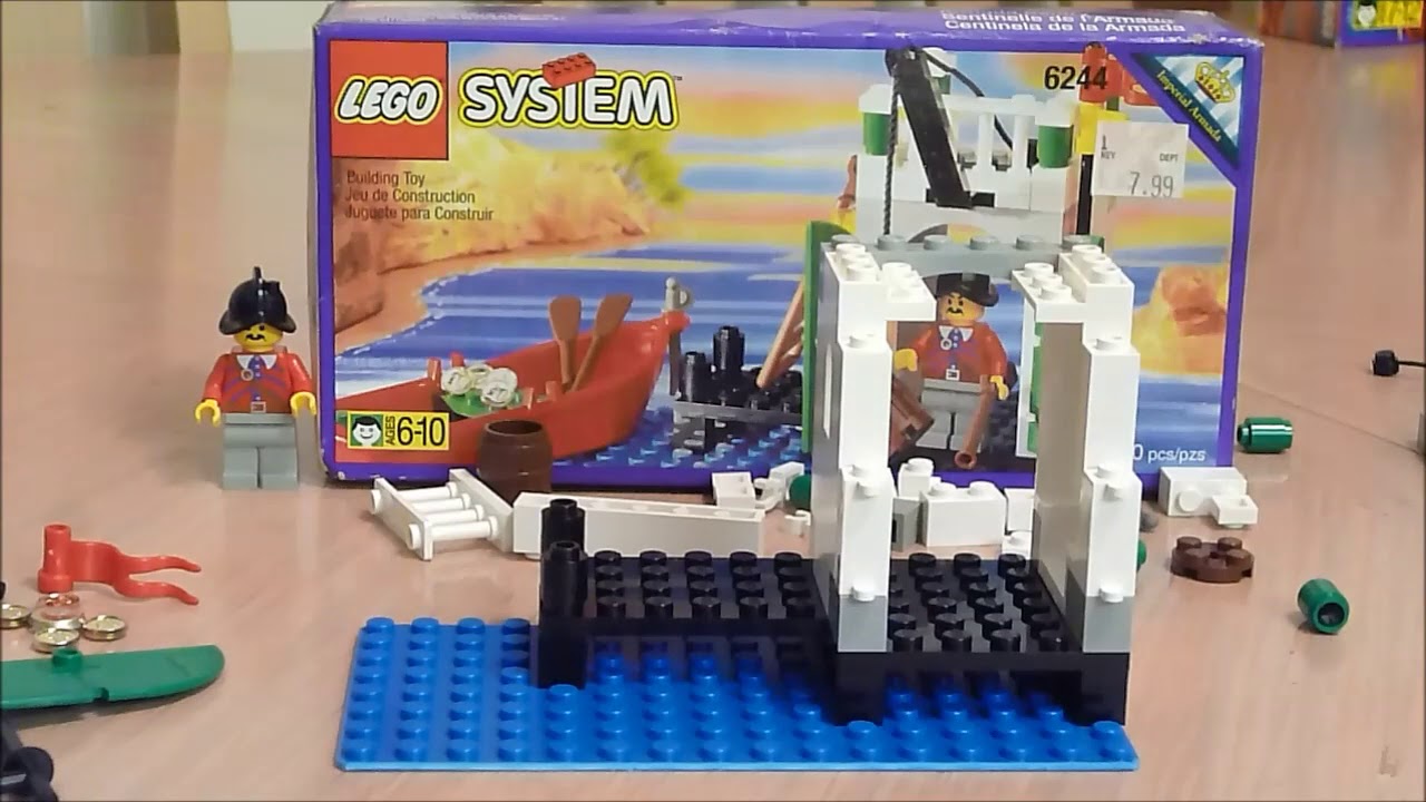 LEGO 6244 - Armada Sentry (Pirates Theme - Imperial Armada, 1996) - Time Lapse