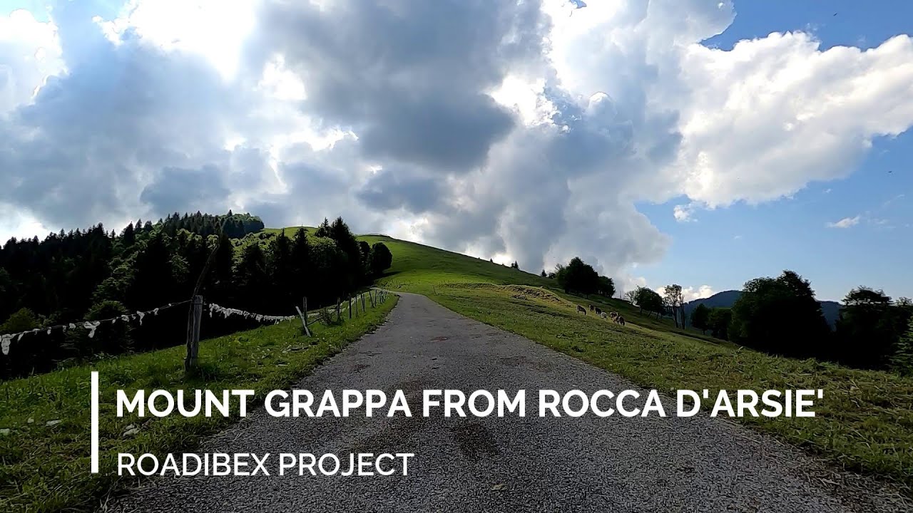 MOUNT GRAPPA FROM ROCCA D'ARSIE' (HC climb) - Virtual ride for indoor training