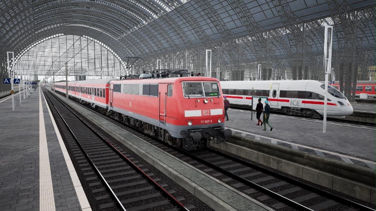 Train Sim World 6 DB BR 111 Kinzigtalbahn Frankfurt PS5 Gameplay