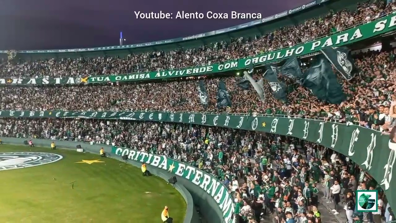 CORITIBA 2 X 0 CUIABÁ - GOL E EXPLOSÃ0 DE FELICIDADE DO COUTO PEREIRA