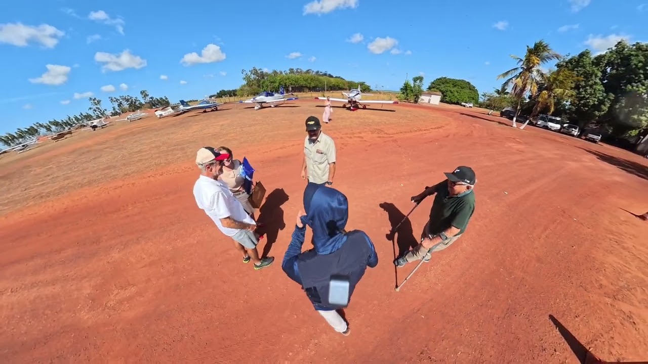 Pousamos em Touros no Aniversário de Cmte Adolpho na sua Fazenda Bebida Velha 