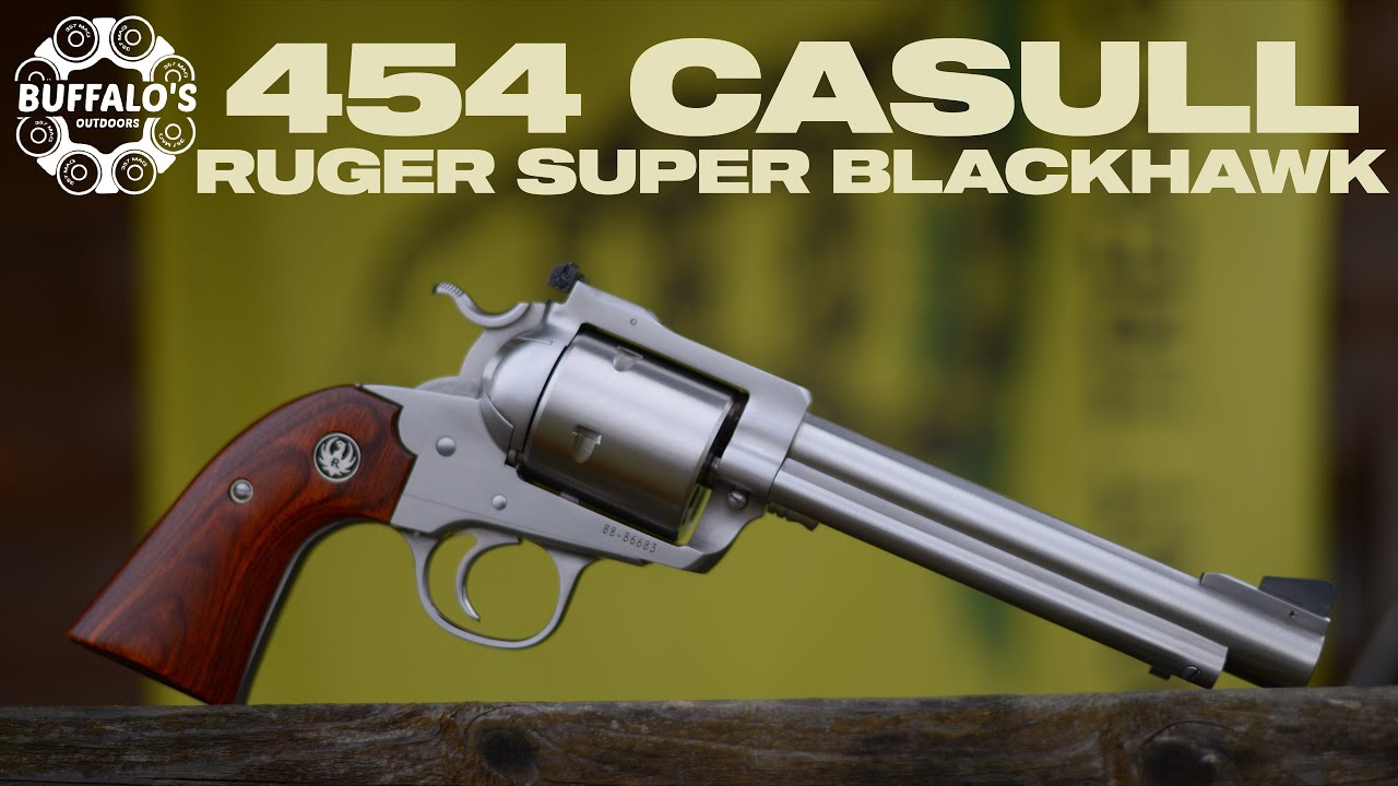 RUGER НОВАЯ МОДЕЛЬ SUPER BLACKHAWK BISLEY .454 CASULL