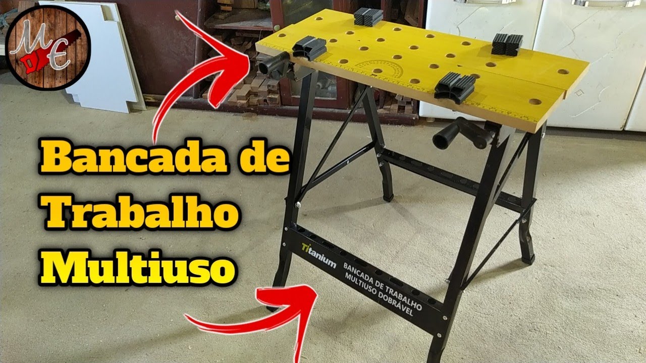 BANCADA PARA TRABALHO DOBRÁVEL MULTIUSO