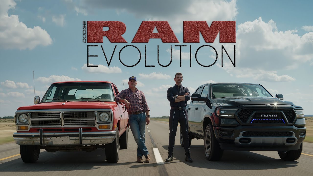 Эволюция RAM Truck 1981–2040 | Классическая мощь встречает электрическое будущее