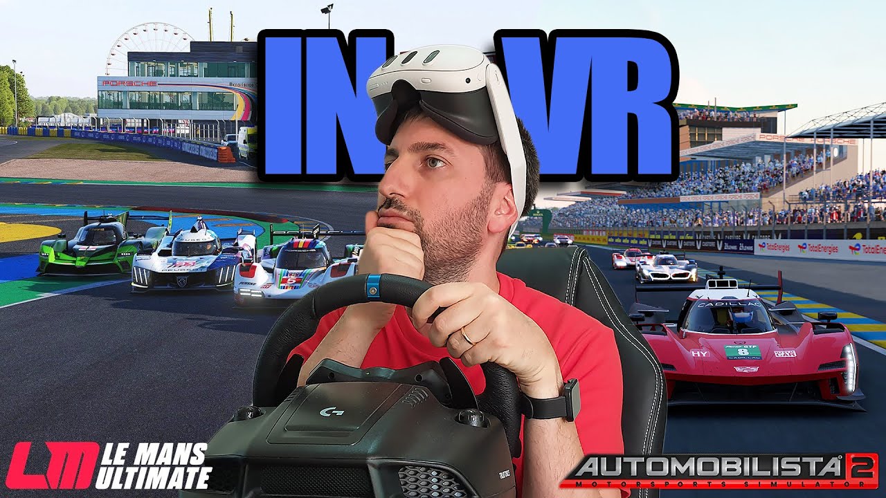 LE MANS ULTIMATE vs AUTOMOBILISTA 2 in VR, testa a testa sul circuito di Spa