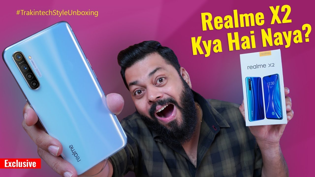 Realme X2 or India's Realme XT 730G Unboxing & First Impressions⚡⚡Badhiya Hai..