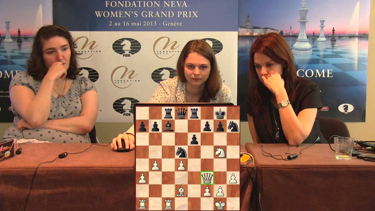 Press Conference Round 6: Nana Dzagnidze (GEO) - Anna Muzychuk (SLO)