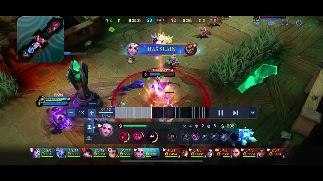 Mobile Legends: Элис, BossJoe1994, игра Brawl, 17 сентября 2025 г., 23:55, пересмотрено 20 сентяб...