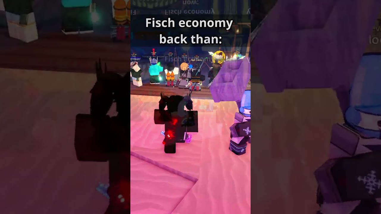 Экономика Fisch раньше, чем сейчас💀😭 #roblox #fisch #robloxfisch