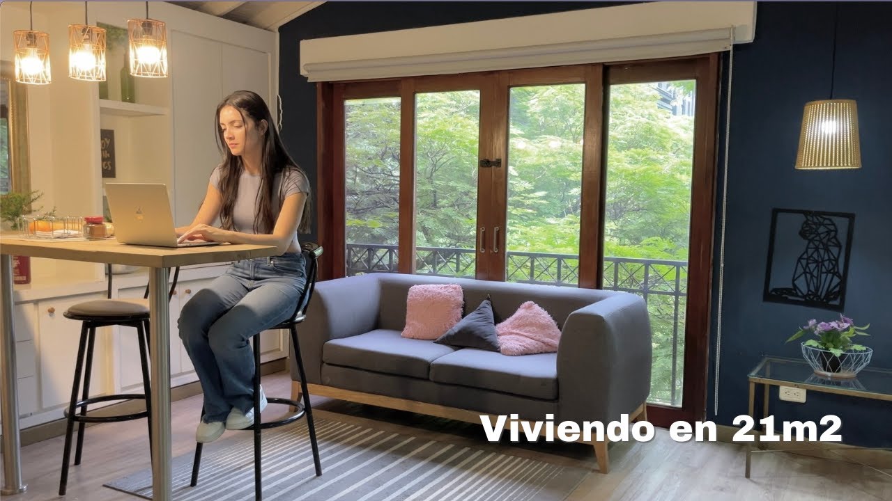 🇨🇴 Mini departamento de 21m2 | House Tour | Medellin