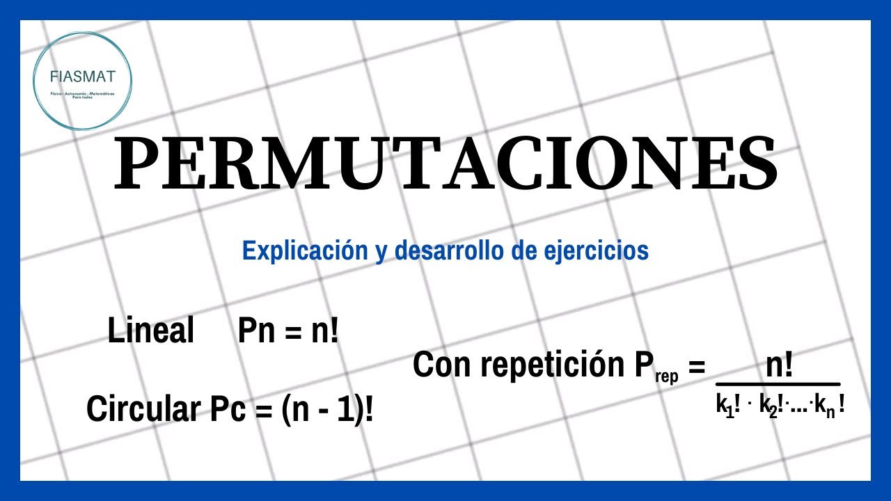 Permutaciones - Ejercicios resueltos