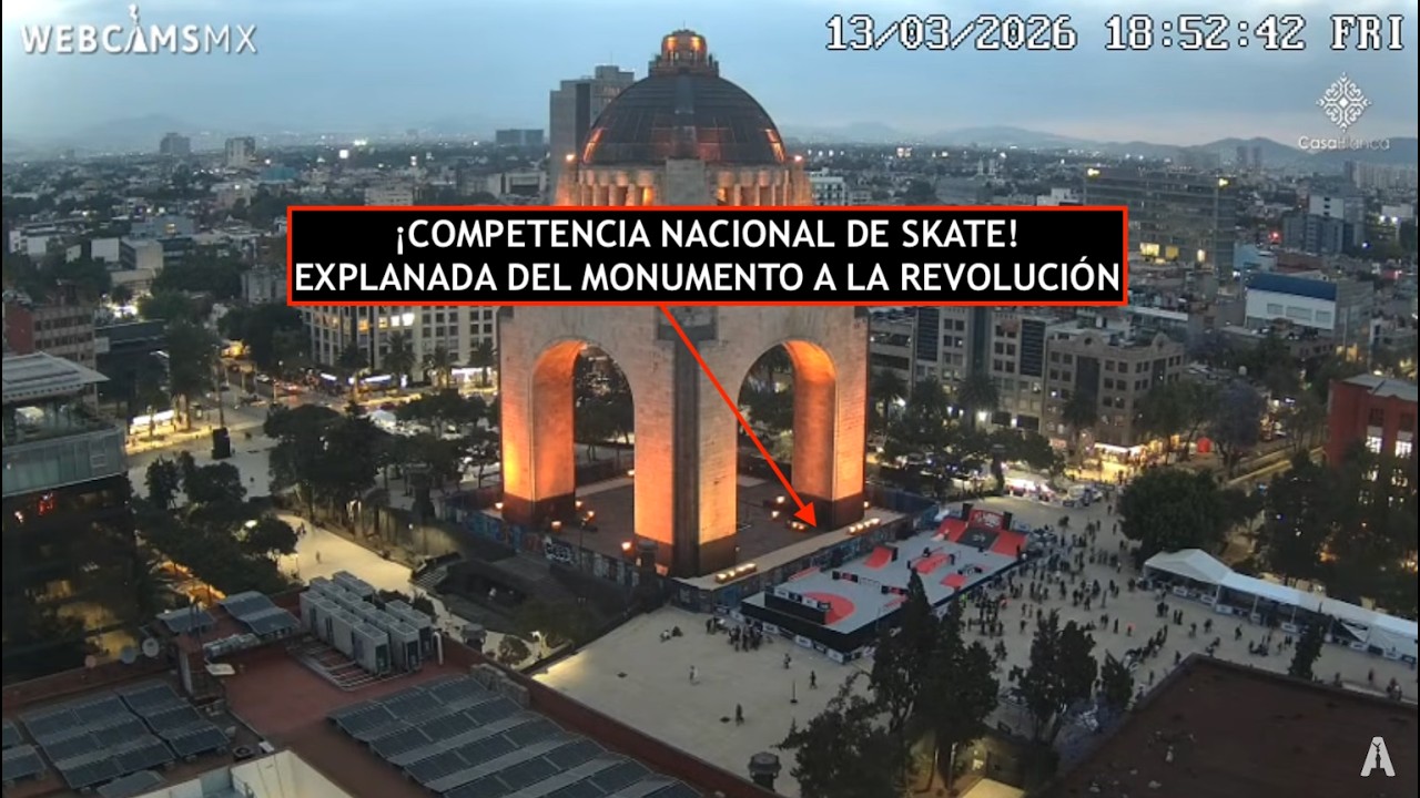 🛹🚲 #CDMX (13, 14 y 15 MARZO) | ¡Competencia Nacional de SKATE! Monumento a la Revolución #EnVivo