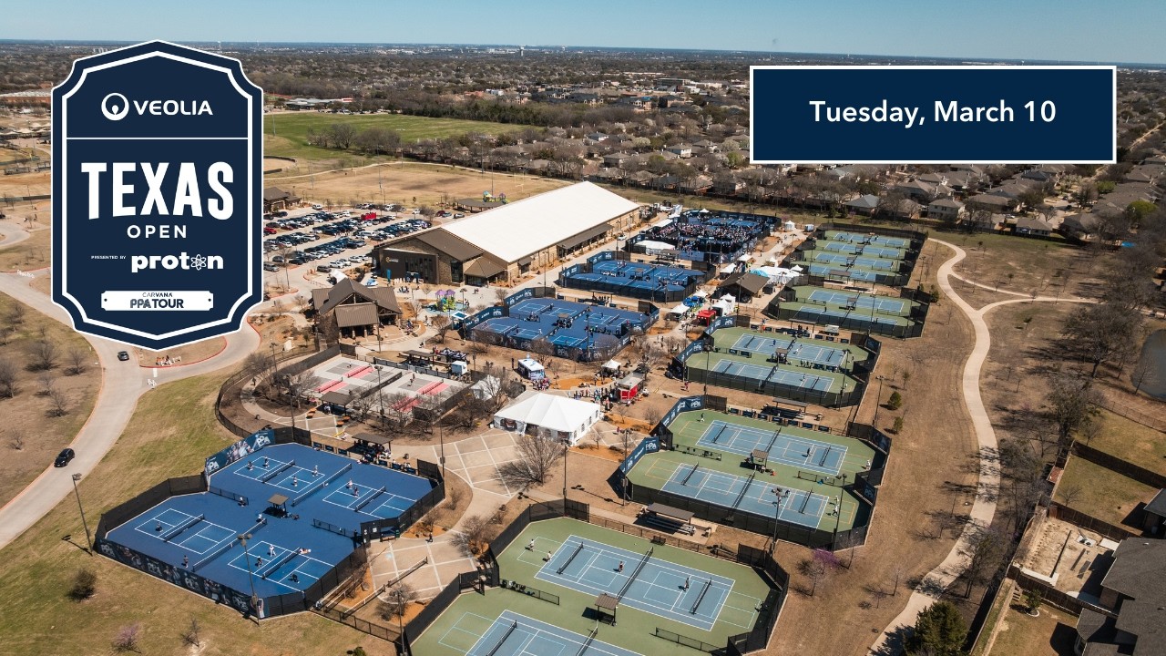 Court SC2 - Veolia Texas Open (Tuesday, PPA Tour)