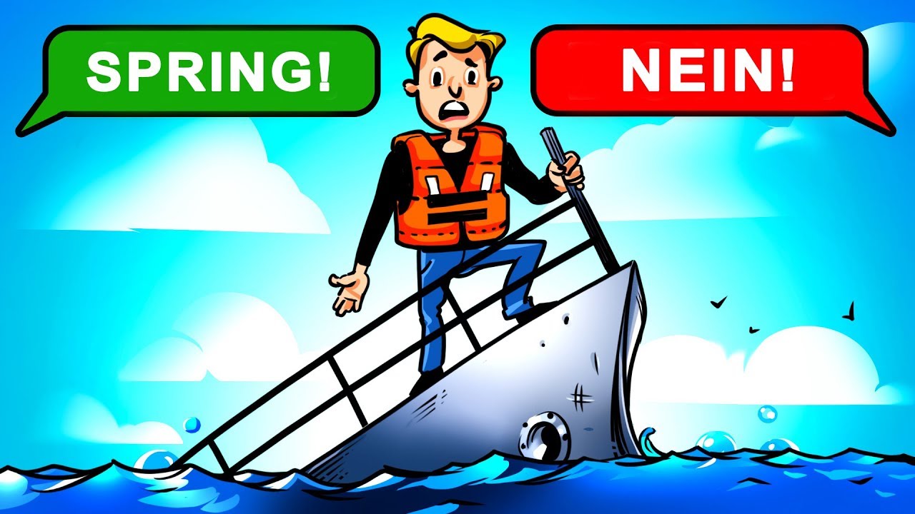 Der einzige Weg ein sinkendes Schiff zu &uuml;berleben