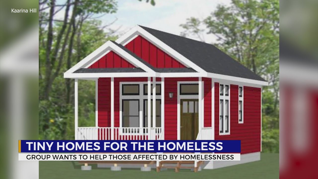 Group hopes to combat homelessness with tiny homes