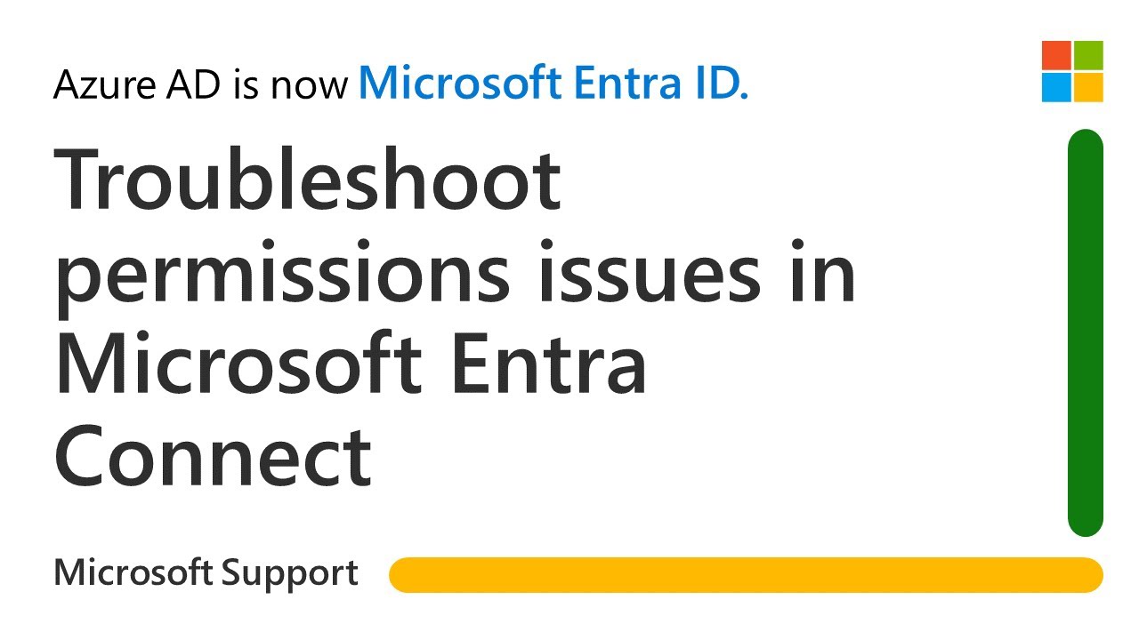 Проблемы с разрешениями (включение наследования) в Microsoft Entra Connect во время синхронизации...