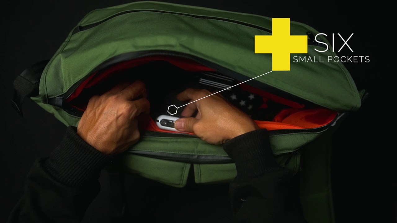 Rafheoo - Ultra- Functional Messenger Bag