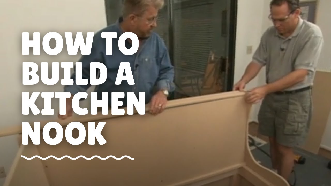 How to Build a Kitchen Nook