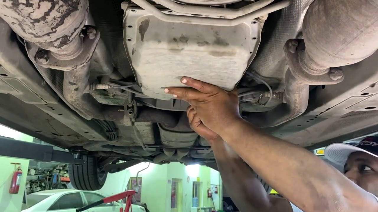 6L80 جمس وكابرس طريقة تغيير زيت القير