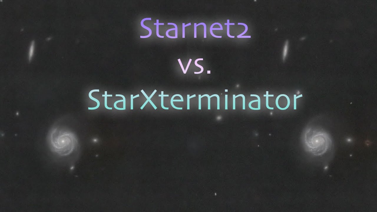 Starnet2 vs StarXterminator