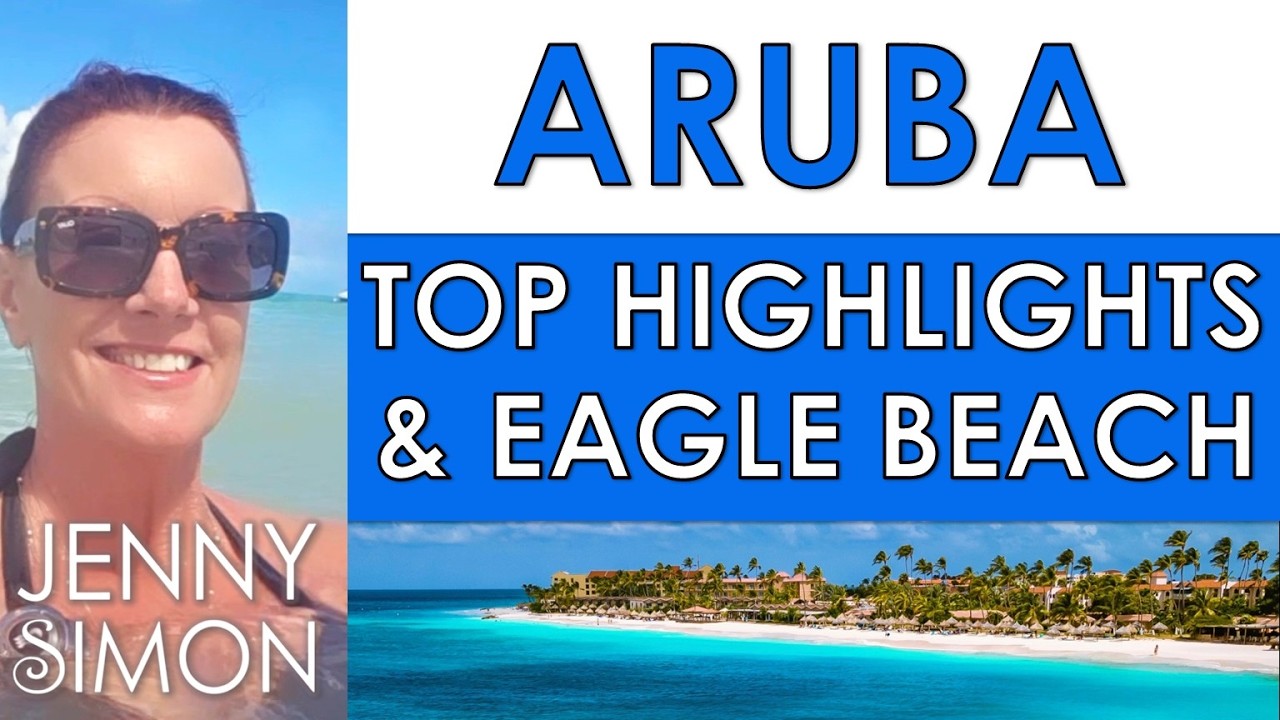 Aruba Travel Guide: Eagle Beach, Casibari Rocks & Lighthouse | ABC Islands Cruise | CRUISE MUSE